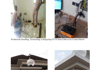Installation and Maintenance of CCTV and Electric Fence Security System